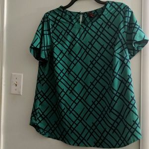 Green blouse